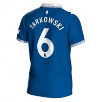 Fotbalové Dres Everton James Tarkowski #6 Domácí 2023-24 Krátký Rukáv
